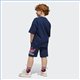 SHORT TEE SET Navy
