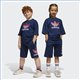 SHORT TEE SET Navy