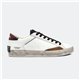 DISTRESSED MAROON ICE White